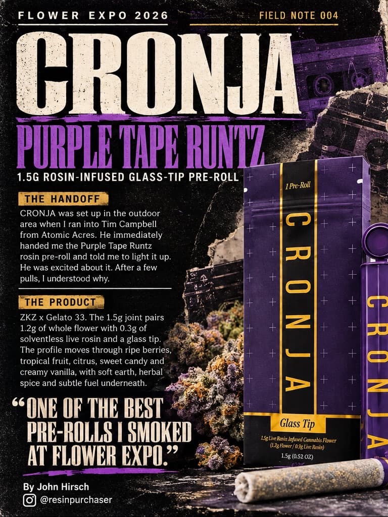 Field Note 004, CRONJA: left page